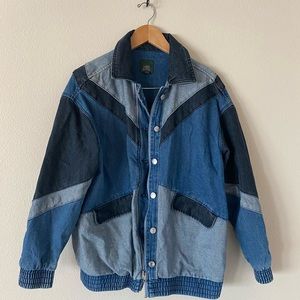Patchwork Denim Jacket